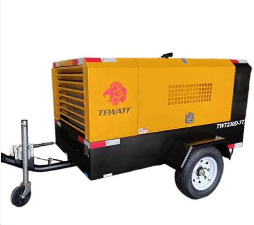 ضاغط هواء ديزل لحفر آبار المياه